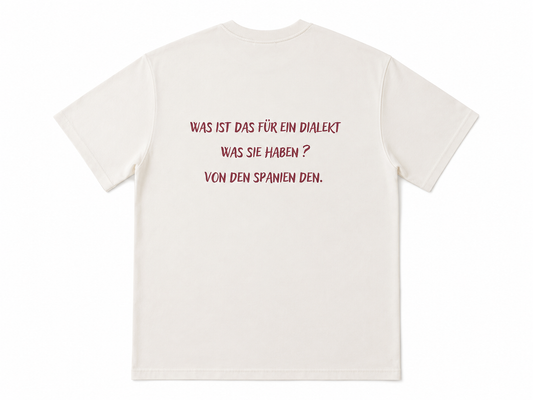Oversize Shirt (Unisex) - Creme Weiß