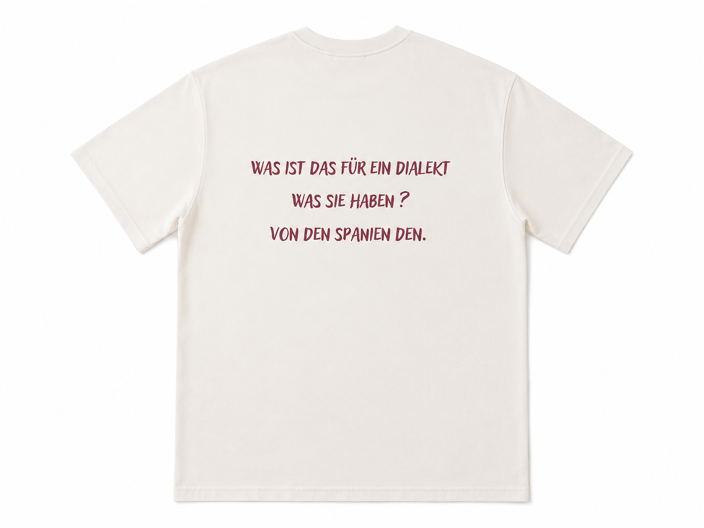 Oversize Shirt (Unisex) - Creme Weiß