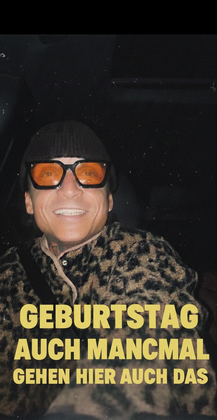 Geburtstag auch manchmal gehen hier auch das (45 Sekunden)